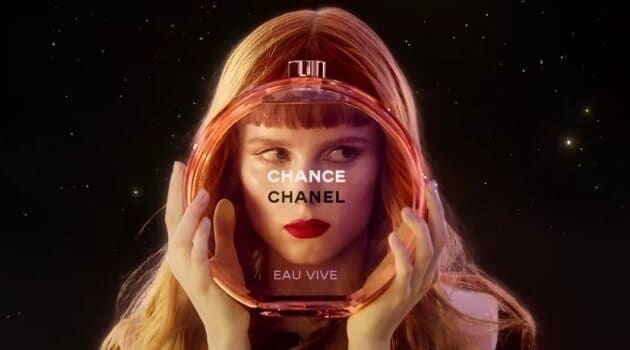 Кадр из рекламного ролика Chanel Chance Eau Vive